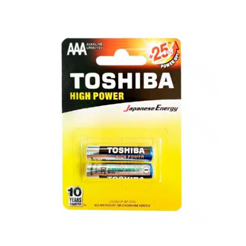 PILAS AAA X 2 UND (TOSHIBA)